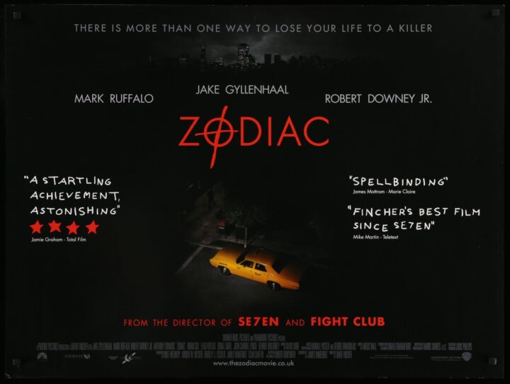 Цієї п’ятниці покажемо стрічку “Зодіак / Zodiac” Девіда Фінчера